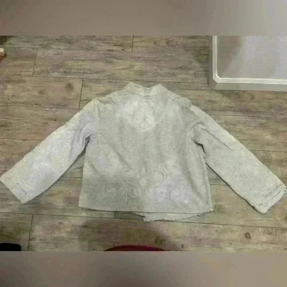 Soft surrounding white cardigan with embroidery size large - Picture 6 of 7